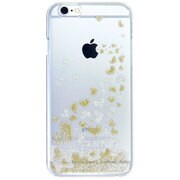 6SHFMSSG [iPhone 6/6s 4.7インチ用ケース CharaPlusアップルマークFixハートフロー メタルシルバーシャンパンゴールド]