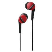 カナル型ヘッドホン レッドxブラック MXH-CB200RB