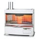 煙突式ストーブ 木造17畳まで コンクリート27畳まで ホワイト HR-650F（W）
