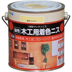 木工用着色ニス [0.7L 透明(クリヤ)]