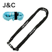 ポータブルダイヤルチェーンロック ブラック JC043C BK