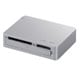 USB3.0高速転送カードリーダー シルバー BSCR25TU3SV