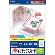 インクジェットCD・DVDケースカード 見開き・つやなしマット JP-IND2N