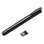 緑色光ワイヤレスパワーポインター ブラック LP-RFG103BKN