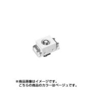 埋込ホーム用テレビターミナル(電流通過形)(10 - 2150MHz)(ベージュ) WCS3063FK