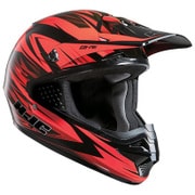 オフロードヘルメット CL-MX シャッタード M レッド HJH070