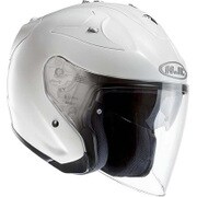 ジェットヘルメット FG-JET ソリッド S パール ホワイト HJH071