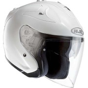 ジェットヘルメット FG-JET ソリッド L パール ホワイト HJH071