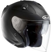ジェットヘルメット FG-JET ソリッド M ラバートーンブラック HJH071