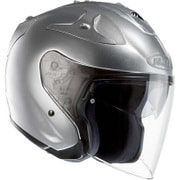 ジェットヘルメット FG-JET ソリッド S シルバー HJH071