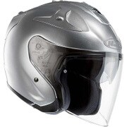 ジェットヘルメット FG-JET ソリッド L シルバー HJH071