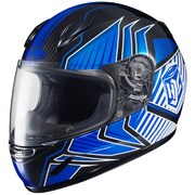 キッズ用ヘルメット CL-Y レッドライン M ブルー HJH078