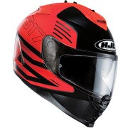 フルフェイスヘルメット IS-17 ジェネシス XL ブラック/RED HJH080
