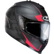 フルフェイスヘルメット IS-17 ミッション M レッド HJH081