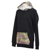 ABS72 AA7586 [WALL FRI HOODY メンズ Oサイズ ブラック]