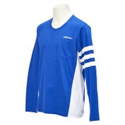 BCN68 AH7175 [HM モードミックスロングスリーブTシャツ メンズ Oサイズ パワーブルー]