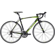 ロードバイク SCULTURA 100 52cm 700×23C 外装16段変速（フロント2段×リヤ8段） マットMET.ブラック（グリーン/ホワイト） AMS010526 EKG8