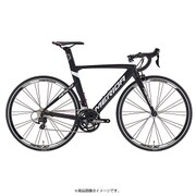 ロードレーサー REACTO 400 47cm 外装22段変速(フロント2段×リア11段) マットMET.ブラック(ランプレT-レプリカ) AMA040476 EK38