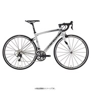 ロードバイク RIDE 400 54cm 700×25C 外装22段変速(フロント2段×リヤ11段) スパーククリヤシルバー AMR040546 ES23