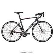 ロードバイク RIDE 400 56cm 700×25C 外装22段変速(フロント2段×リヤ11段) シルクMET.ブラック(ランプレ T-レプリカ) AMR040566 EWKQ