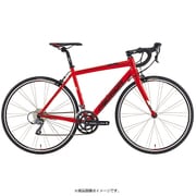 ロードバイク RIDE 80 44cm 700×25C 外装16段変速（フロント2段×リヤ8段） Sレッド AMR008446 ER03