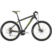 マウンテンバイク BIG.SEVEN 20-MD 38cm 外装24段変速(フロント3速×リヤ8速) マットブラック(グリーン) BM702386 EK34