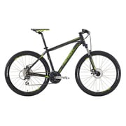 マウンテンバイク BIG.SEVEN 20-MD 43cm 外装24段変速(フロント3速×リヤ8速) マットブラック(グリーン) BM702436 EK34