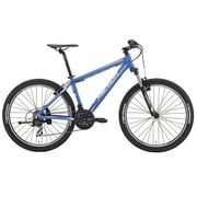 マウンテンバイク MATTS 6.5-V 37cm 26型 外装21段変速（フロント3速×リヤ7速） マットブルー（ホワイト） BM605376 EB39