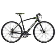 フラットバーロードバイク GRAN SPEED 100-MD 47cm 700×28C 外装16段変速(フロント2速×リヤ8速) マットブラック AMGS10476 EK32