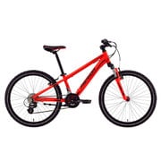 子ども用自転車 MATTS J24 外装16段変速 (フロント2速×リヤ8速) マットシグナルレッド(ブラック) BMMTB286 ER16