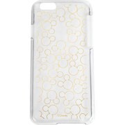 0301 [Disney クリアハードケース iPhone6/6s用 ミッキーシルエット ゴールド]