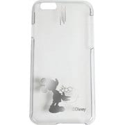 0308 [Disney クリアハードケース iPhone6/6s用 ミッキーバケツ シルバー]