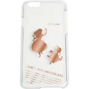 0311 [Disney クリアハードケース iPhone6/6s用 アリスピンク ゴールド]