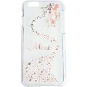 0313 [Disney クリアハードケース iPhone6/6s用 ミニースター ピンクゴールド]