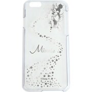 0314 [Disney クリアハードケース iPhone6/6s用 ミニースター シルバー]