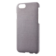 BSIP15CFCNFGY [iPhone 6/6s用 ファブリックケース フラップなし グレー]