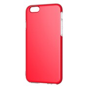 BSIP15CKSASRD [iPhone 6/6s用 ソフトケース 耐衝撃2層 レッド]
