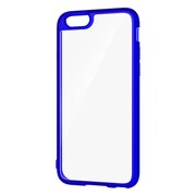 BSIP15CKSHCBL [iPhone 6/6s用 ハイブリッドケース クリアブルー 7H]