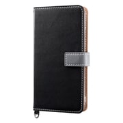 BSIP15CL2BSBK [iPhone 6/6s用 レザーケース 2トーンスナップ ブラック]