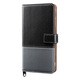 BSIP15CL2TBBK [iPhone 6/6s用 レザーケース 2トーン上下ブラック]