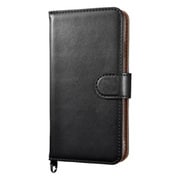 BSIP15CLBK [iPhone 6/6s用 レザーケース ブラック]