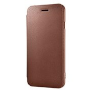BSIP15CLFBR [iPhone 6/6s用 レザーケース フラップハードブラウン]
