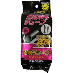 肉厚チューブ 英式 ノーマル バルブ 1.2mm 20×1.75 WO 黒 14625