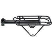 リアキャリヤ CYCLE GEAR アルミ DX ポスト固定型 黒 84021