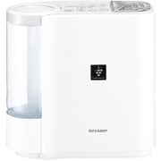 気化式加湿機 高濃度プラズマクラスター7000搭載 木造和室(50/60Hz):約4.5畳/約5畳まで プレハブ洋室(50/60Hz):約7畳/約8畳まで パーソナルタイプ ホワイト系 HV-E30-W