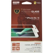 GW658IP6SW [iPhone 6/6s 用 全画面保護ガラス WH(ホワイト)]