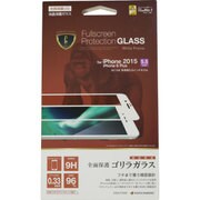 GW661IP6SW [iPhone 6 Plus/6s Plus用 全画面保護ガラス WH]