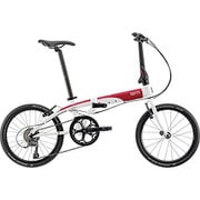 折りたたみ自転車 tern Link N8 20型 外装8段変速 ホワイト/レッド 16LIN8WHRD