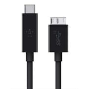 belkin USB-Cケーブル USB 3.1 Type-C to micro-B 1m F2CU031bt1M-BLK