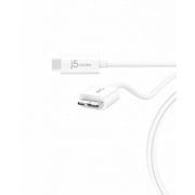 USB 3.0 ケーブル Type-C to Micro B JUCX07